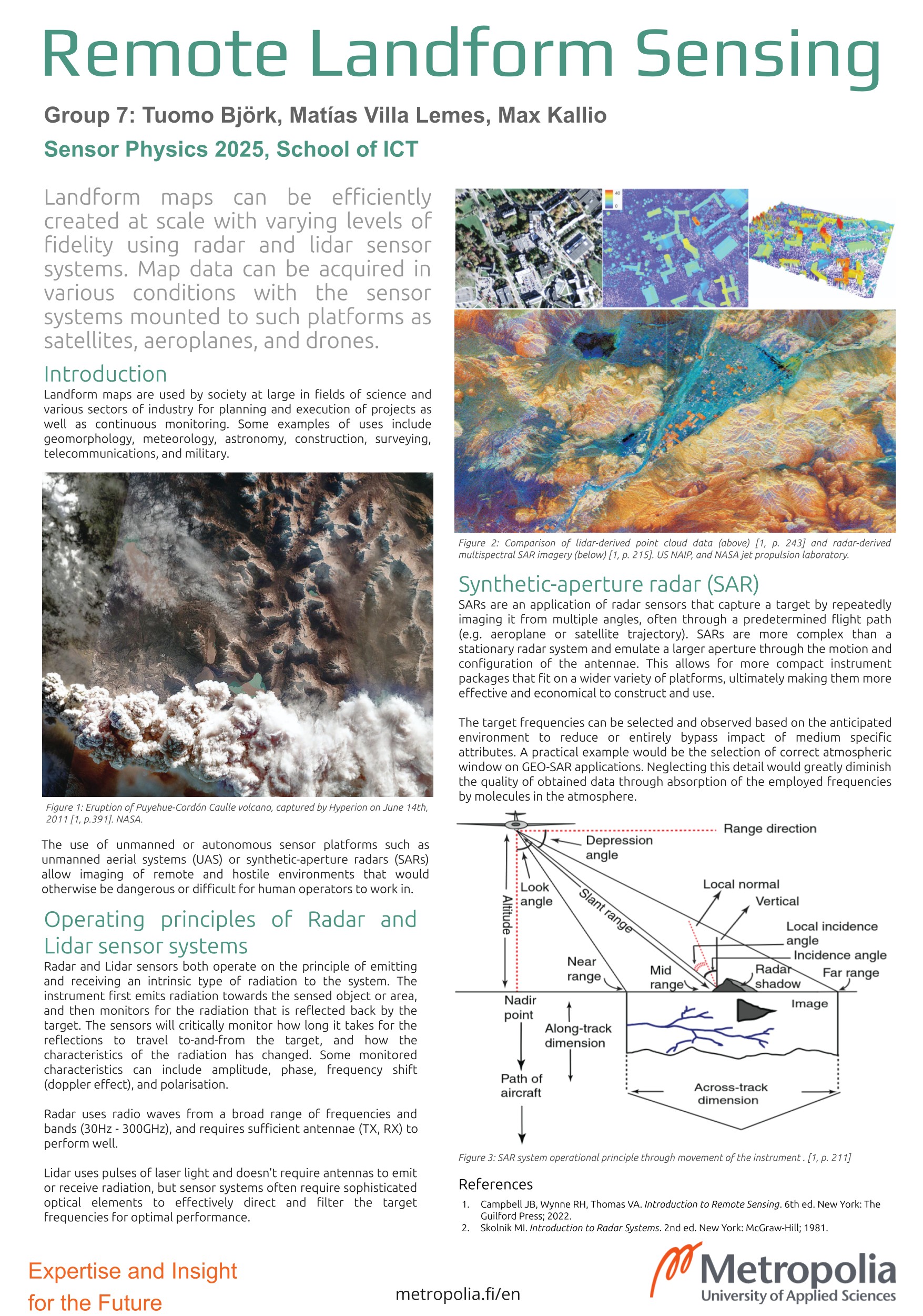 Small poster on SAR