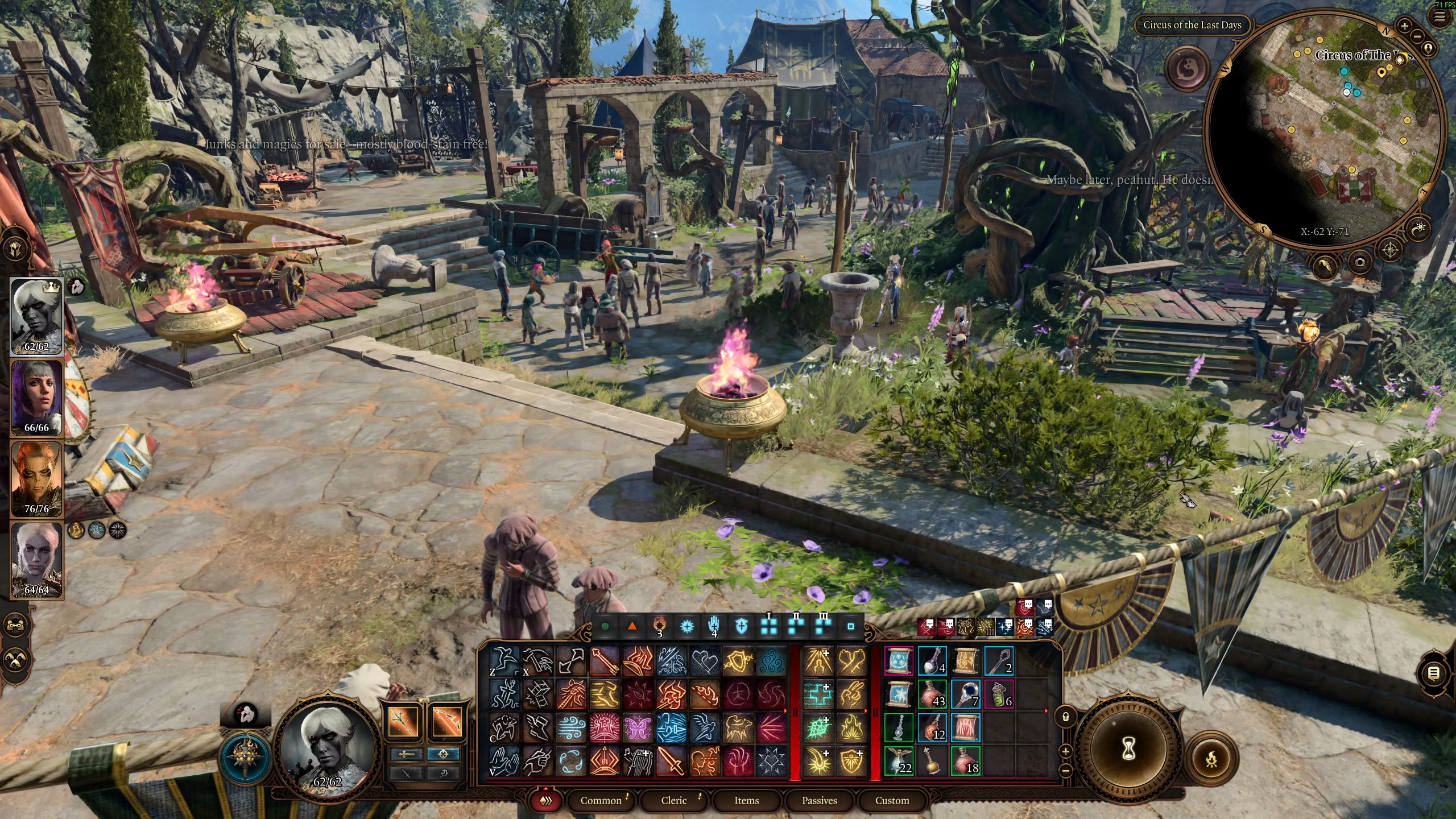 Baldur’s Gate 3 (Act 3) at 1440p on ultra under Windows 11, xess balanced. 2xVF Simultaneous.