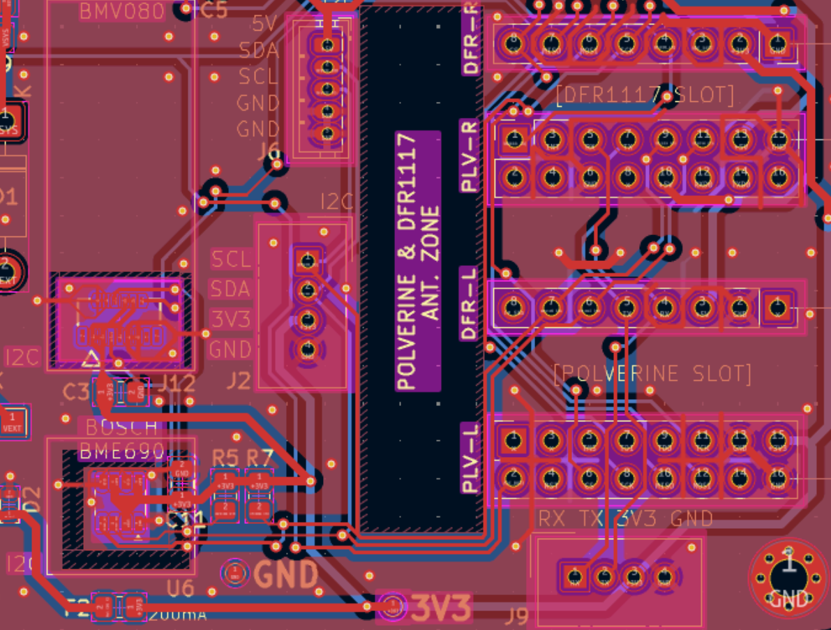 Grove connectors and integrated LGA and ZIF
