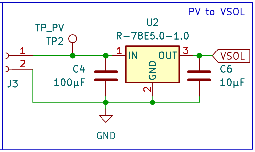 Photovoltaic Switching Regulator